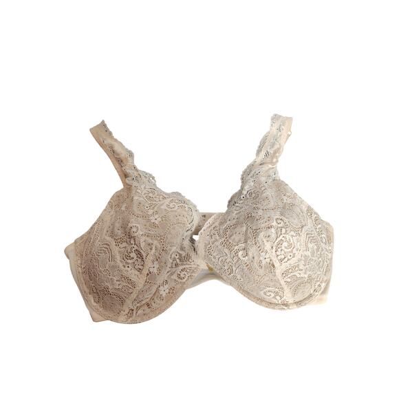 ThirdLove Other - ThirdLove 24/7 Lace Contour Bra Pushup 36F nude